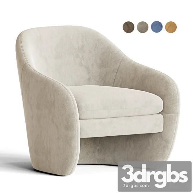 Pavia Lounge Chair Cb2 3dsmax Download