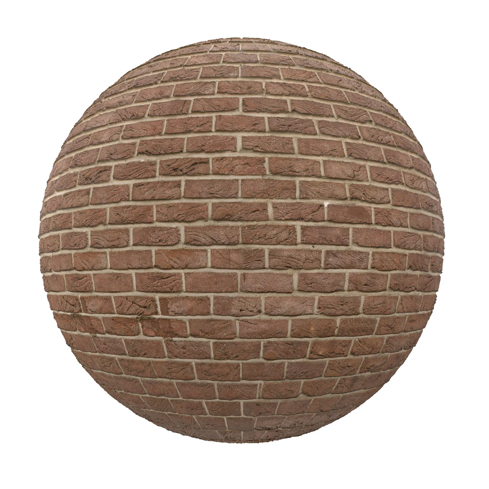 PBR CGAXIS TEXTURES – BRICK – Brown Brick Wall 9