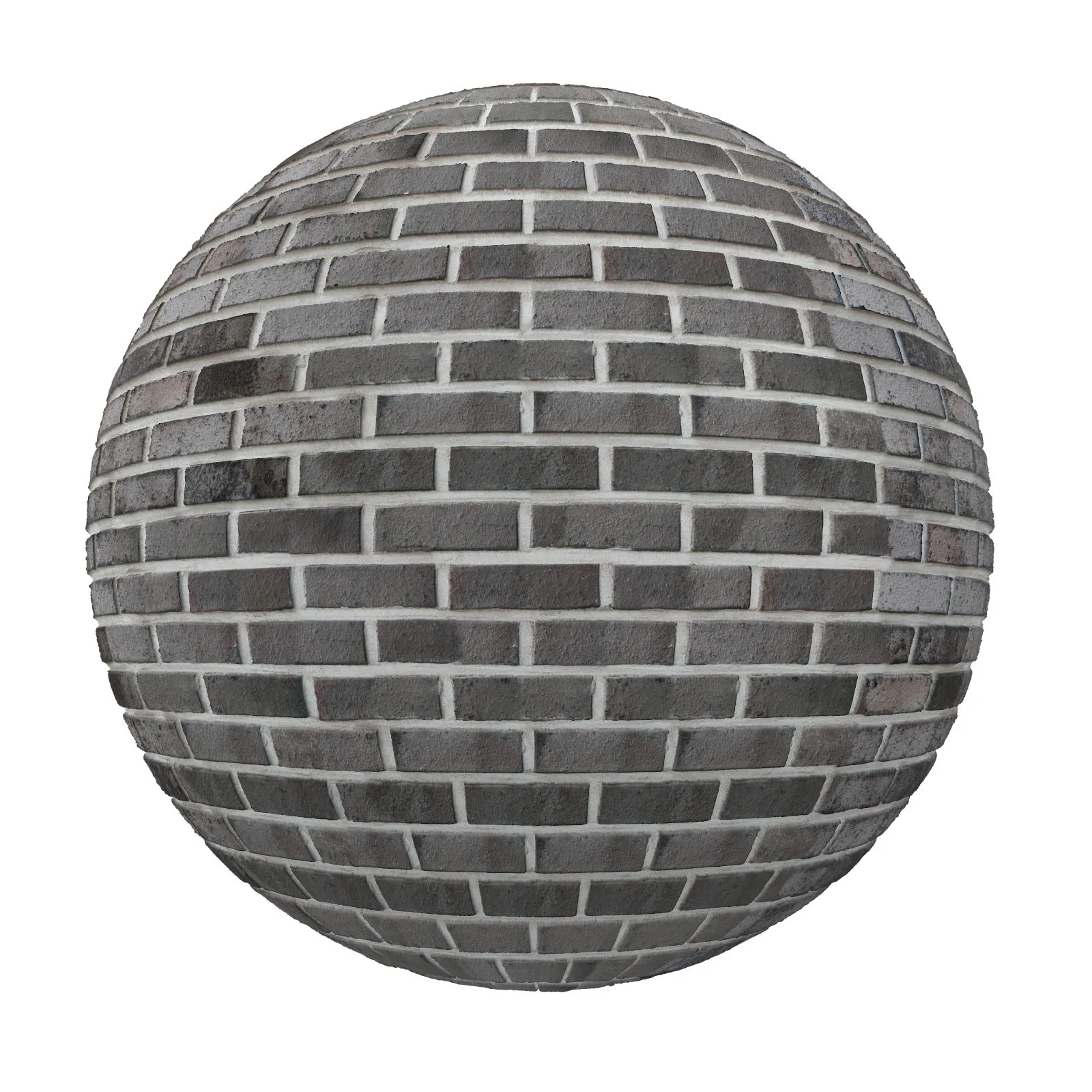 PBR CGAXIS TEXTURES – BRICK – Grey Brick Wall 3