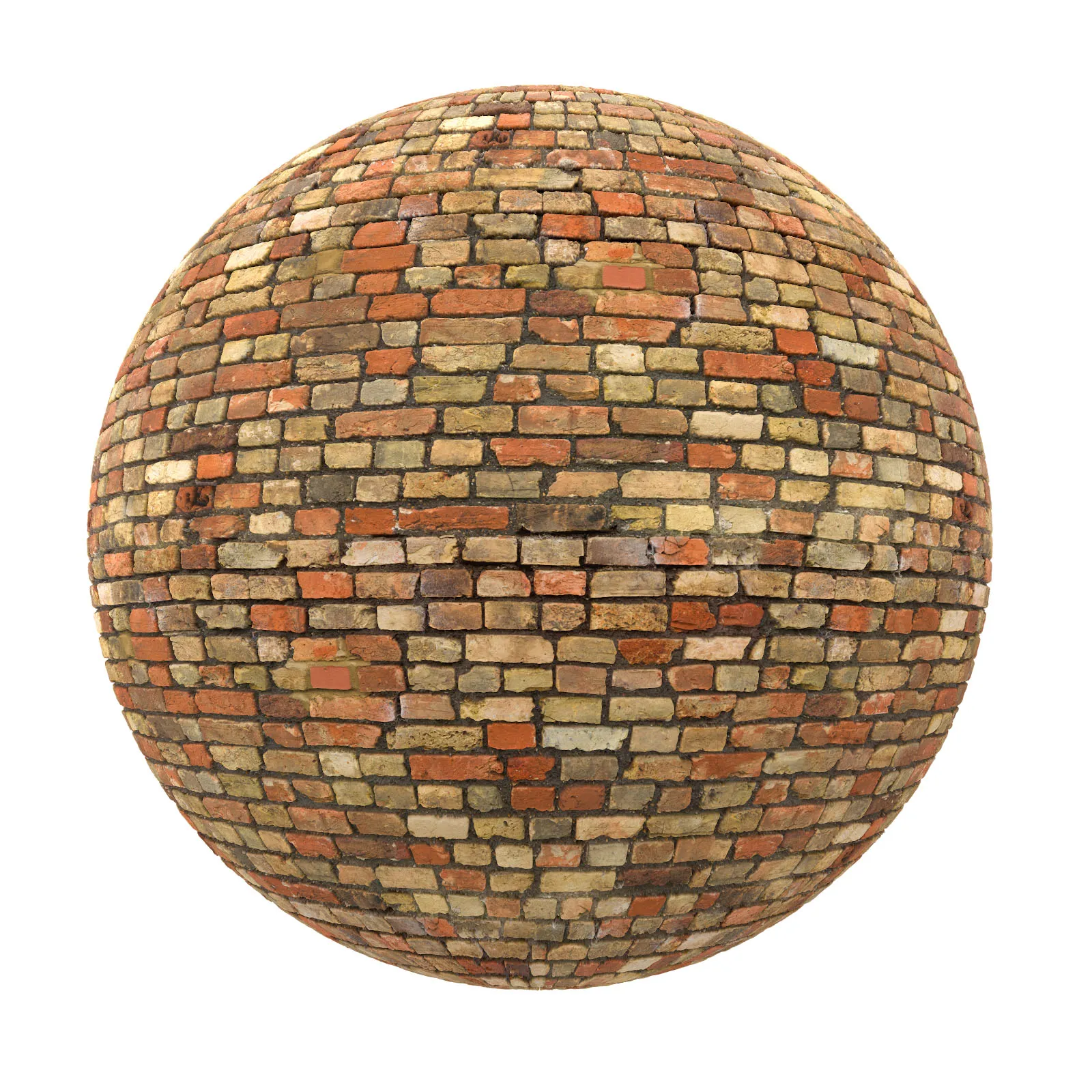 PBR CGAXIS TEXTURES – BRICK – Old Brick Wall 1