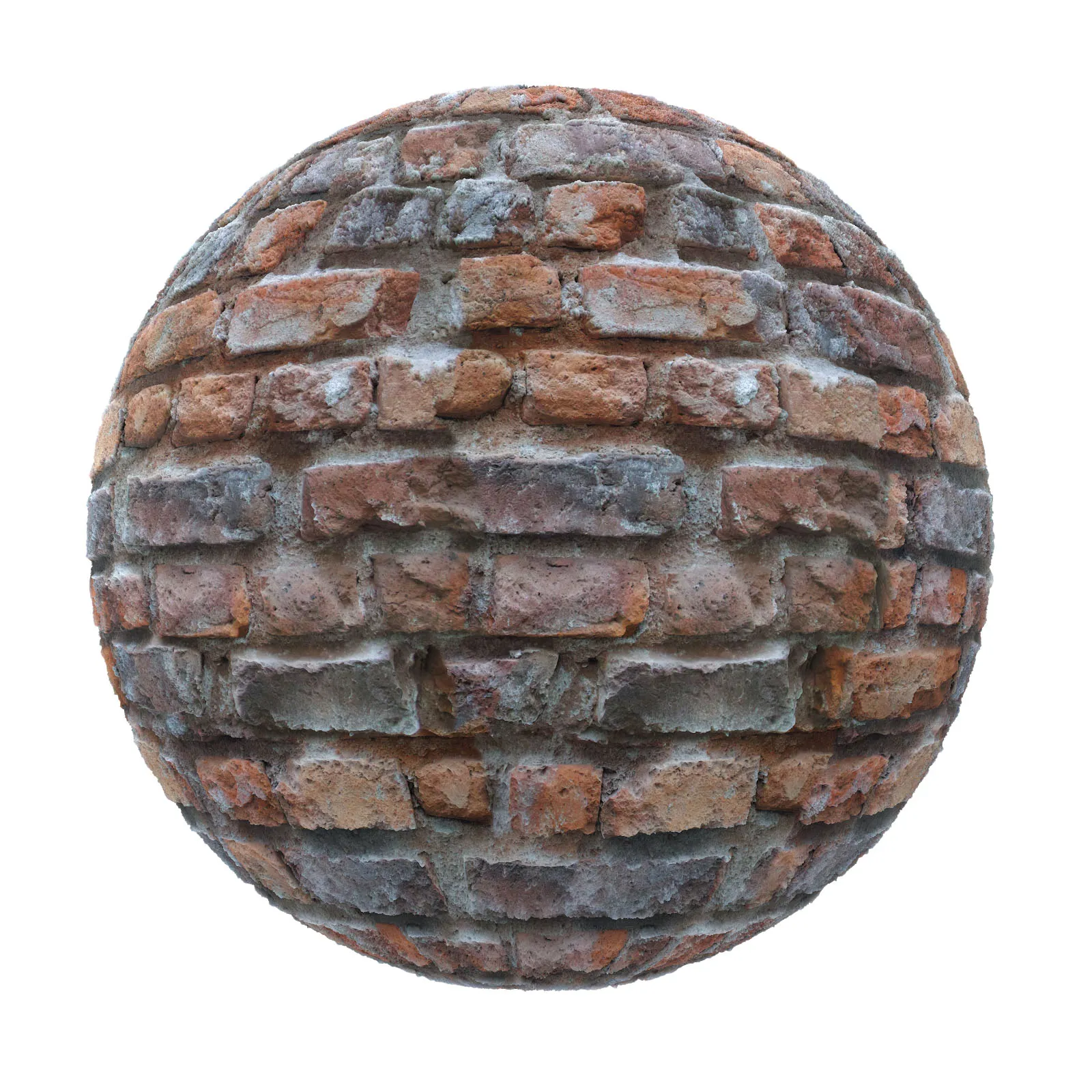 PBR CGAXIS TEXTURES – BRICK – Old Brick Wall 3
