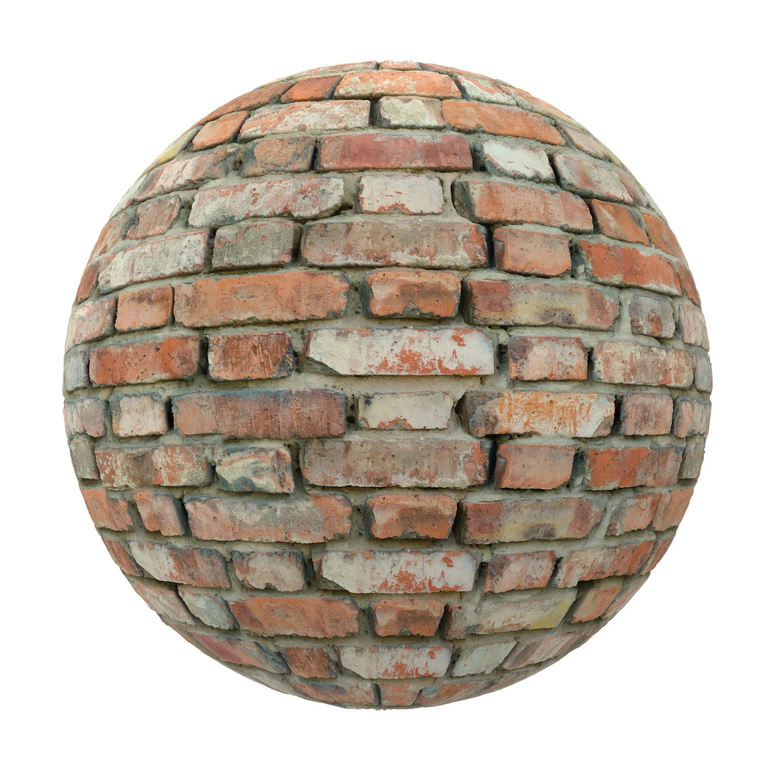 PBR CGAXIS TEXTURES – BRICK – Old Brick Wall 9