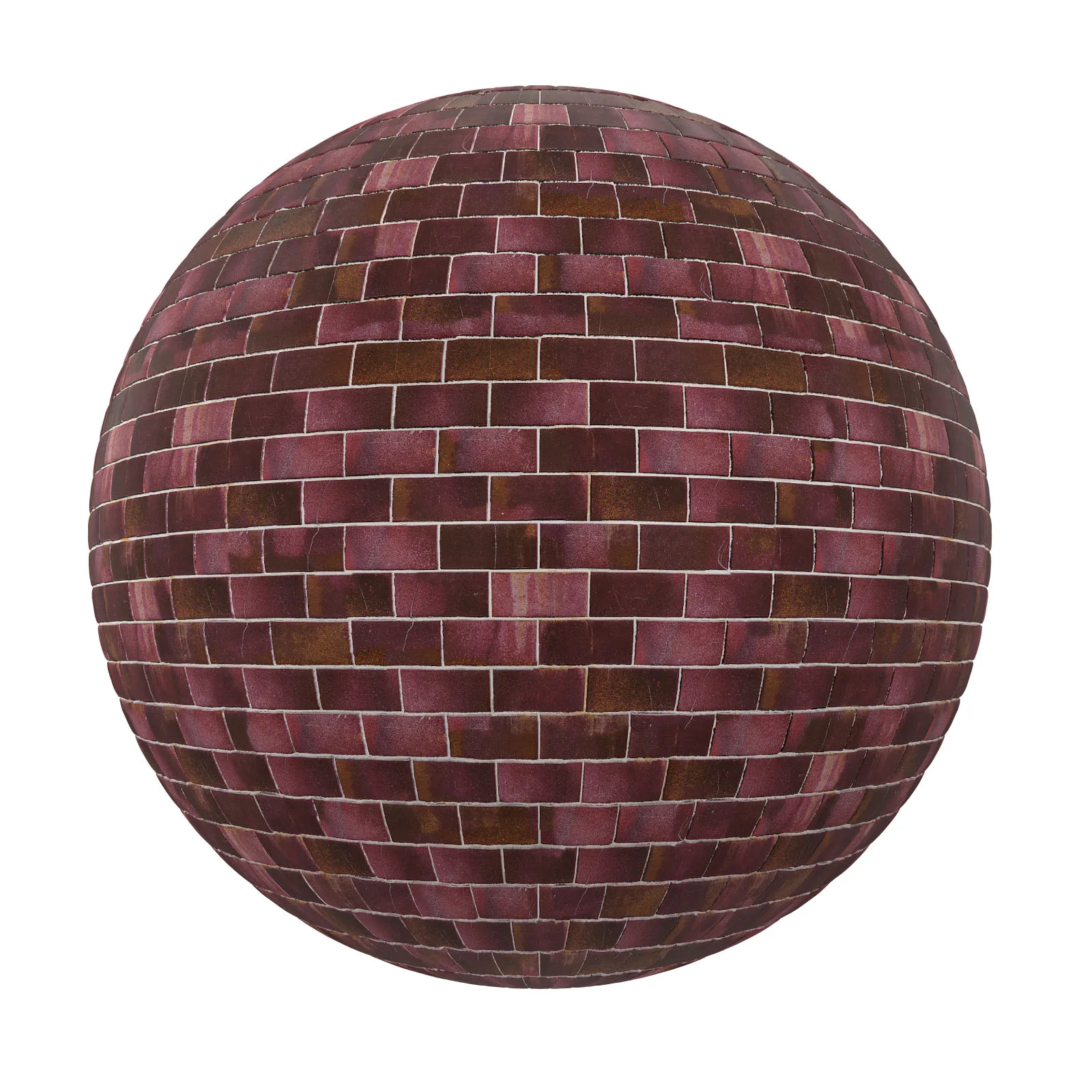 PBR CGAXIS TEXTURES – BRICK – Purple Brick Wall