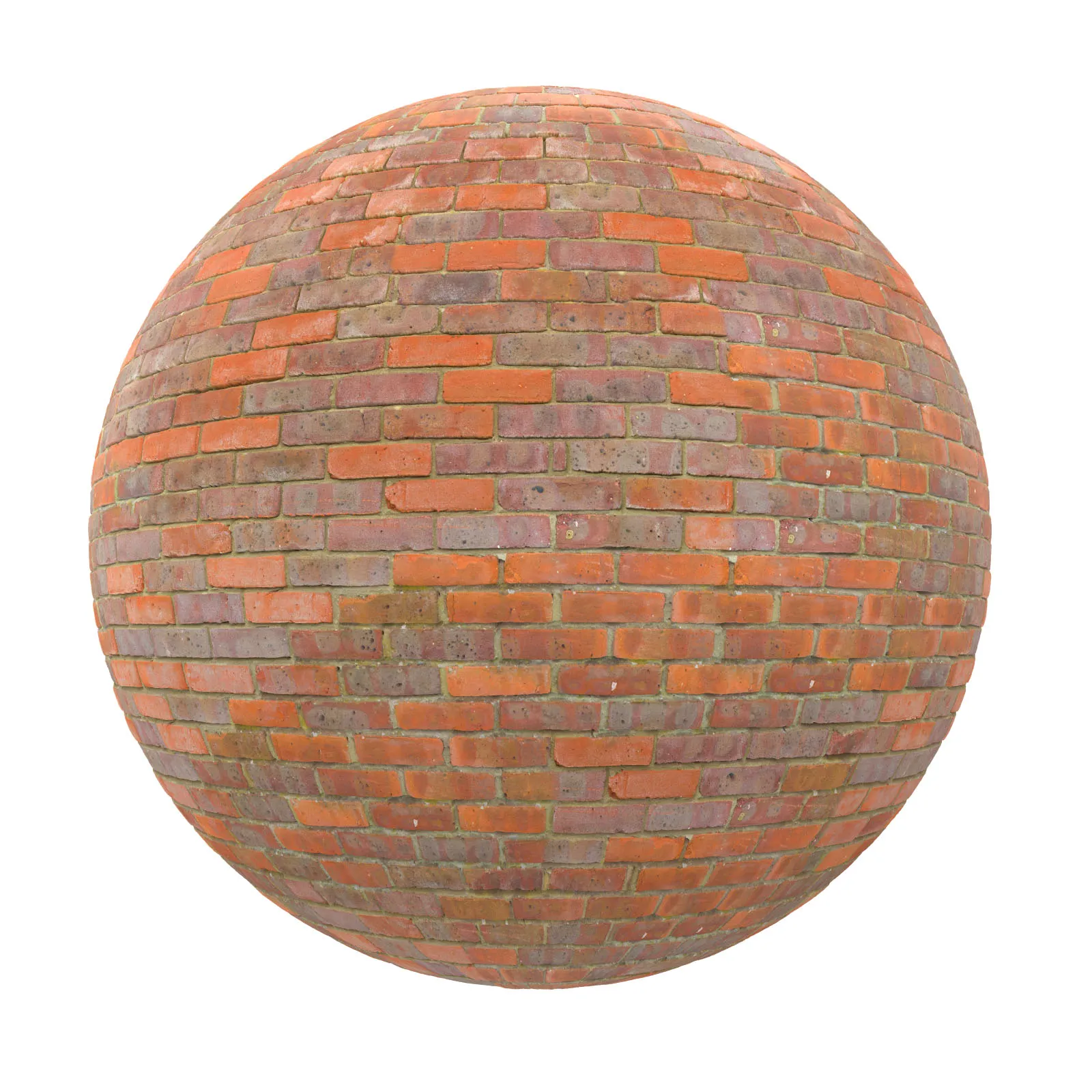 PBR CGAXIS TEXTURES – BRICK – Red Brick Wall 14