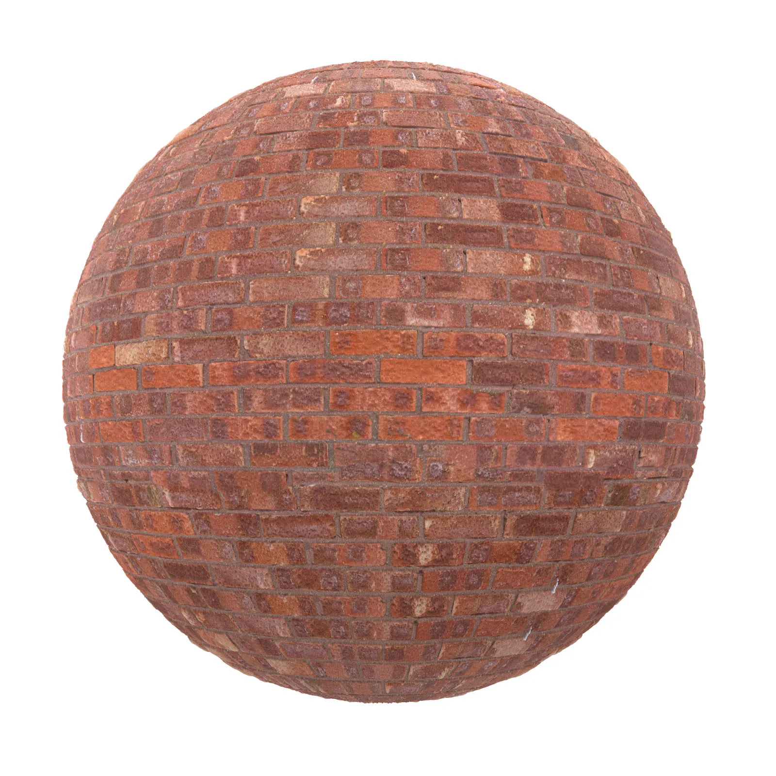PBR CGAXIS TEXTURES – BRICK – Red Brick Wall 9