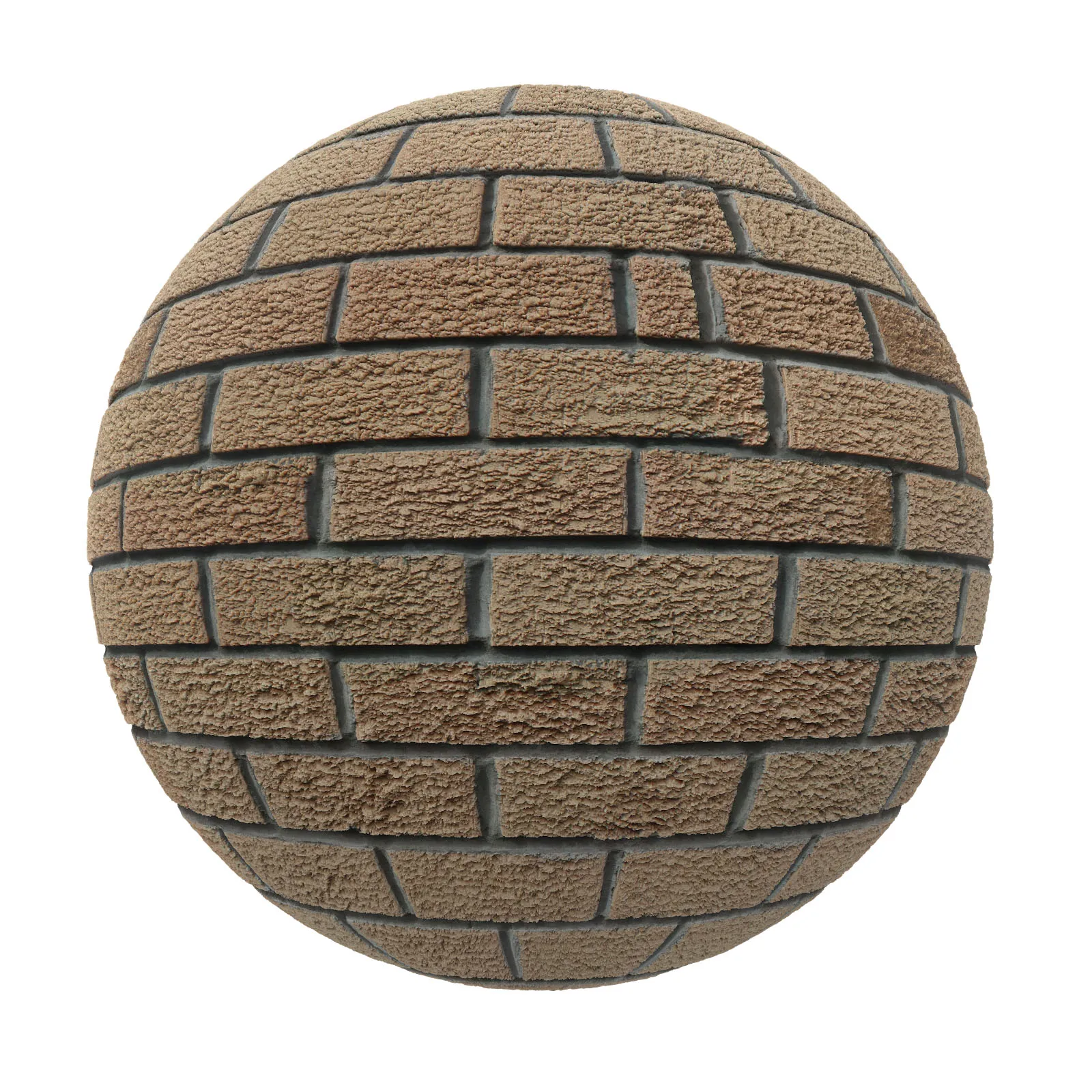 PBR CGAXIS TEXTURES – BRICK – Yellow Brick Wall 10