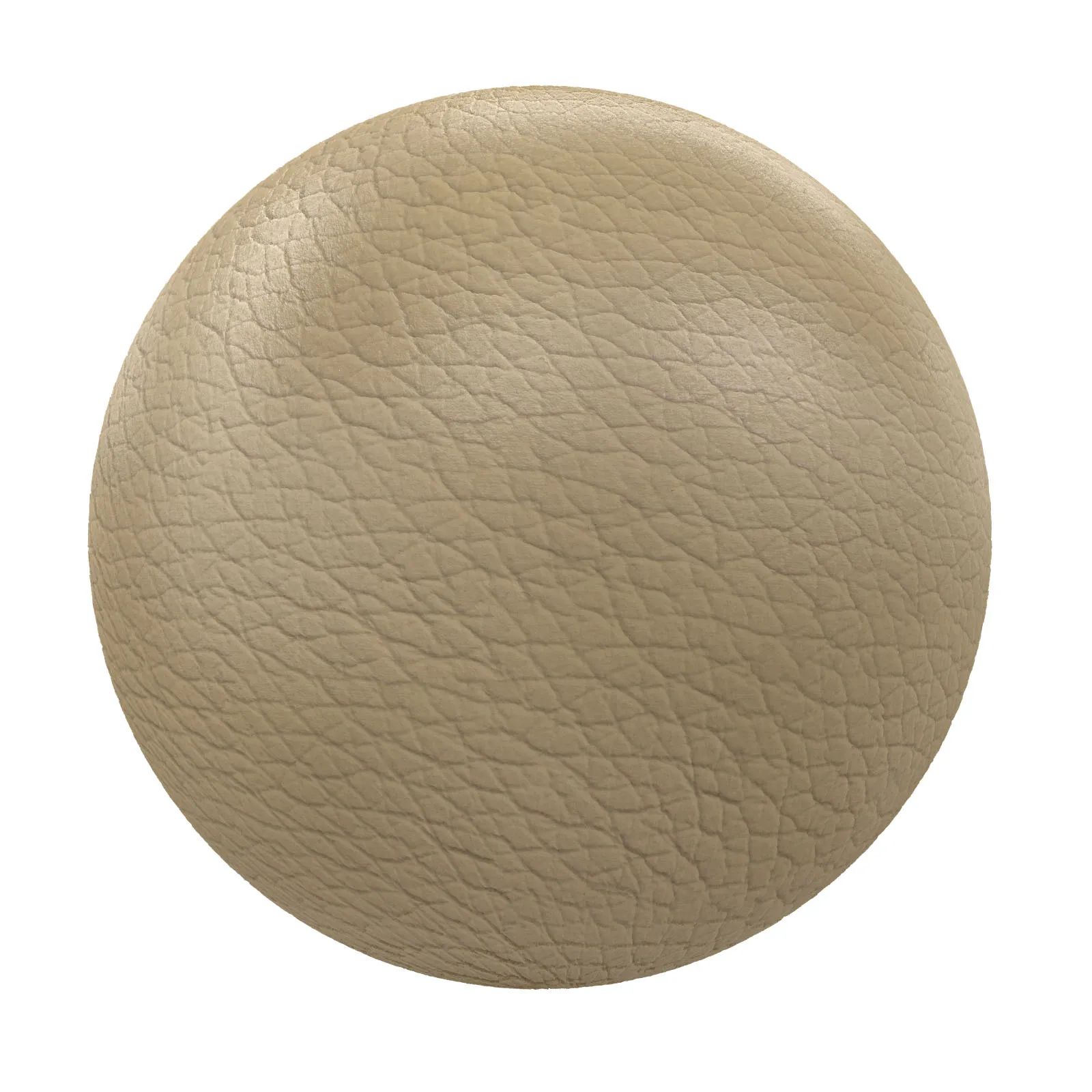 PBR CGAXIS TEXTURES – LEATHER – Beige Leather 5
