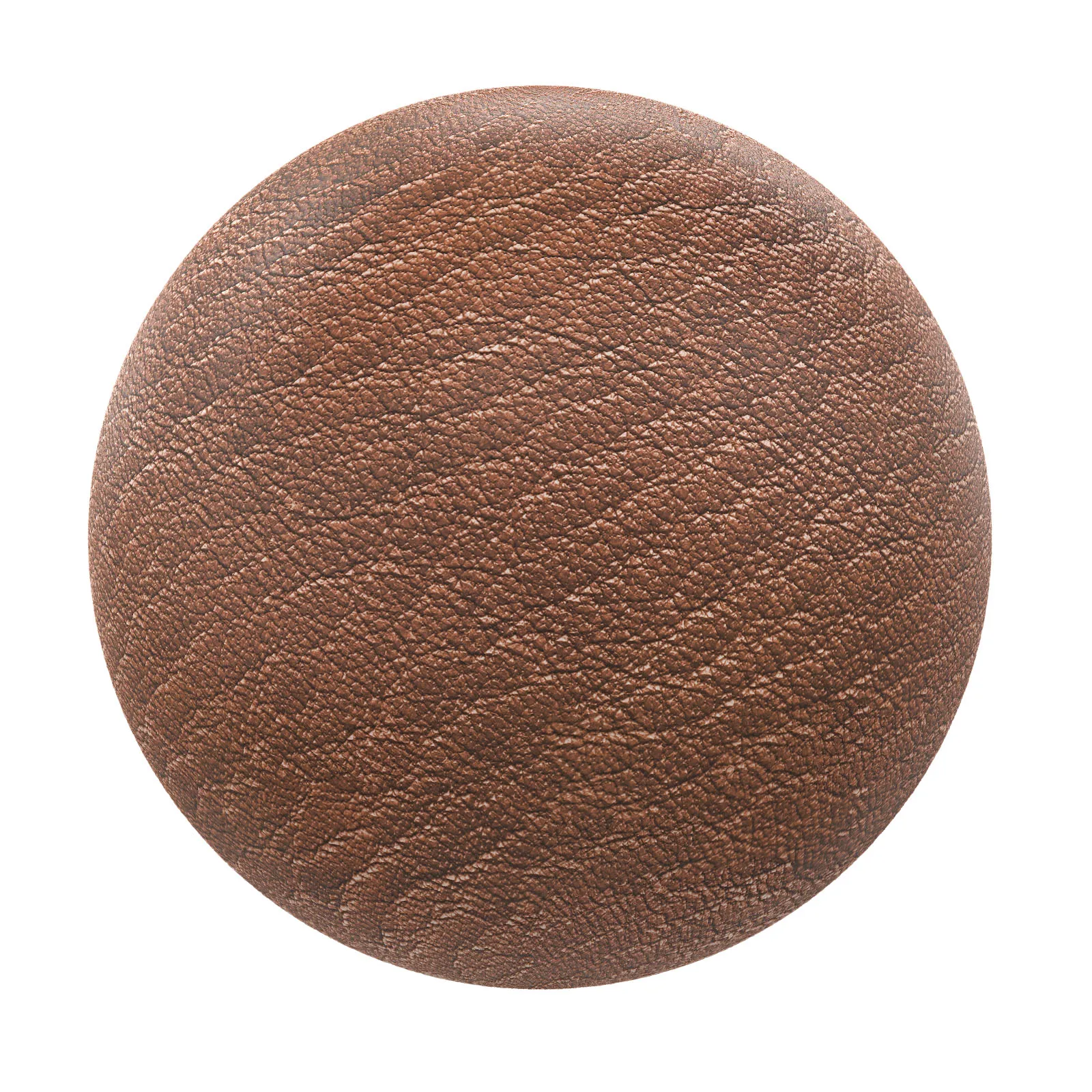 PBR CGAXIS TEXTURES – LEATHER – Brown Leather 7
