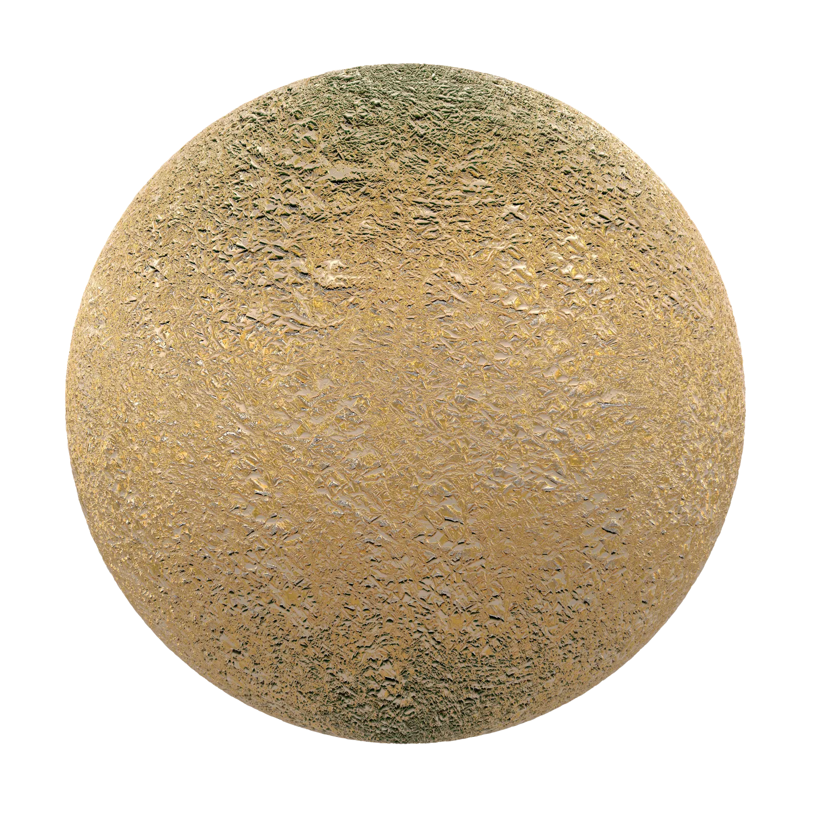 PBR CGAXIS TEXTURES – METALS – Wrinkled Gold Foil 03