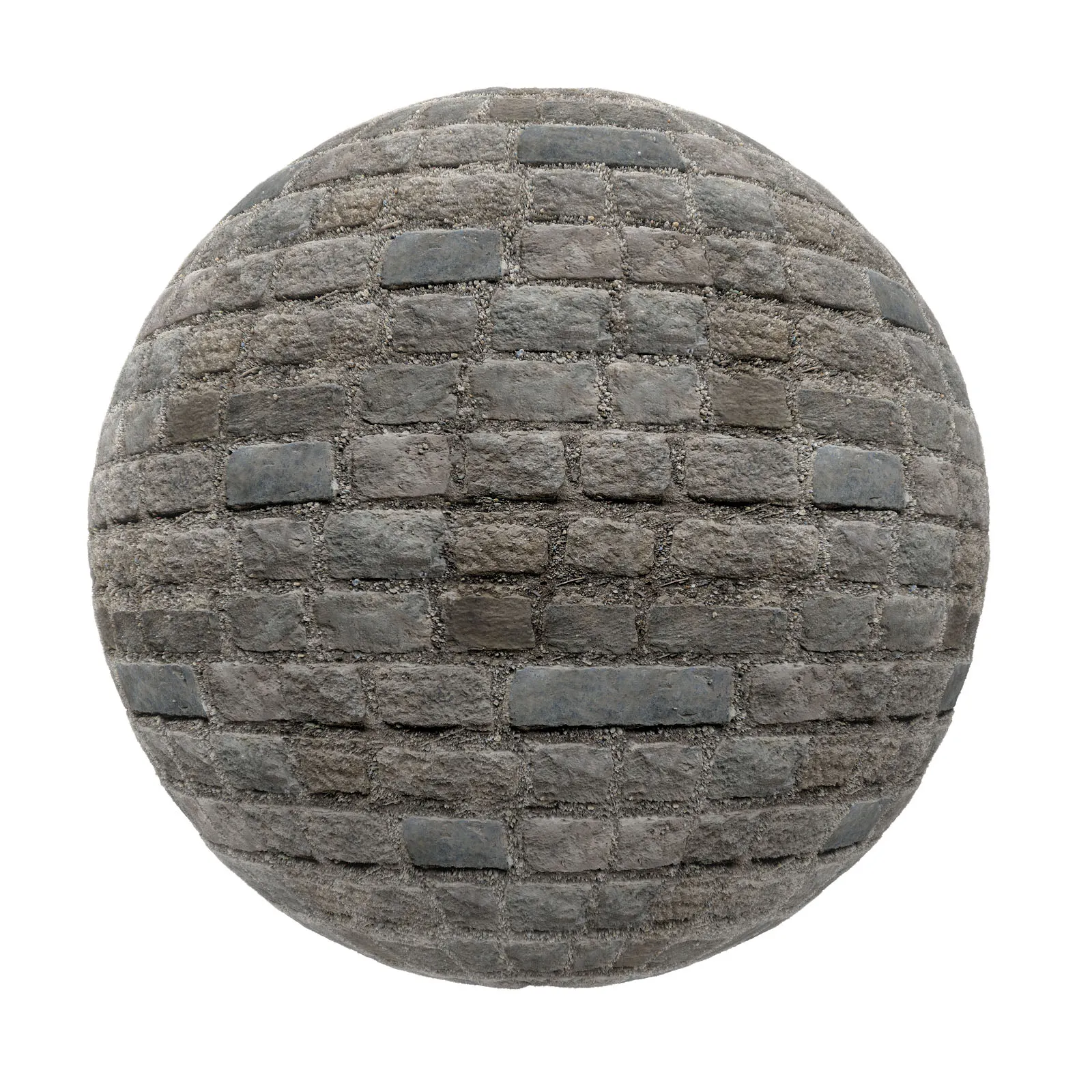 PBR CGAXIS TEXTURES – PAVEMENTS – Stone Brick Pavement 5