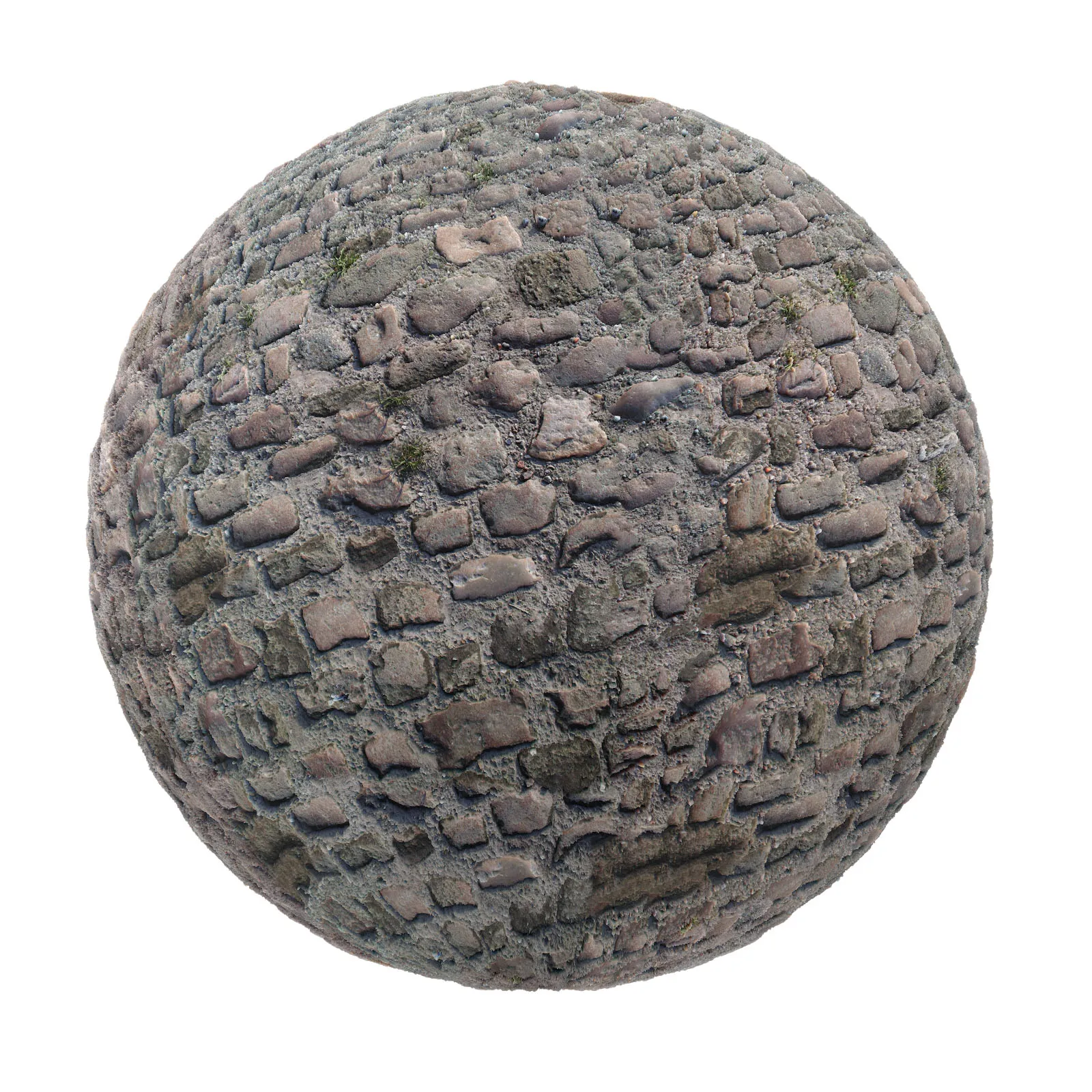 PBR CGAXIS TEXTURES – PAVEMENTS – Stone Pavement 1
