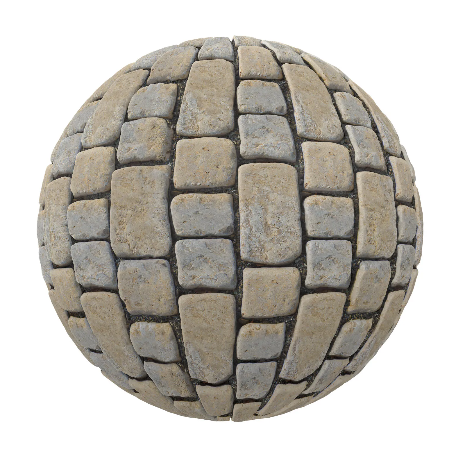PBR CGAXIS TEXTURES – PAVEMENTS – Stone Pavement 10