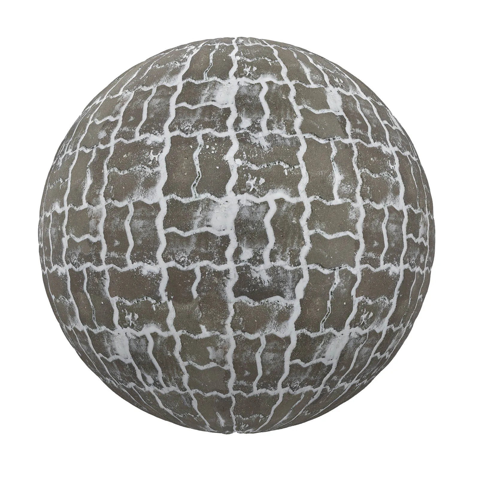 PBR CGAXIS TEXTURES – SNOW – Pavement With Snow 2