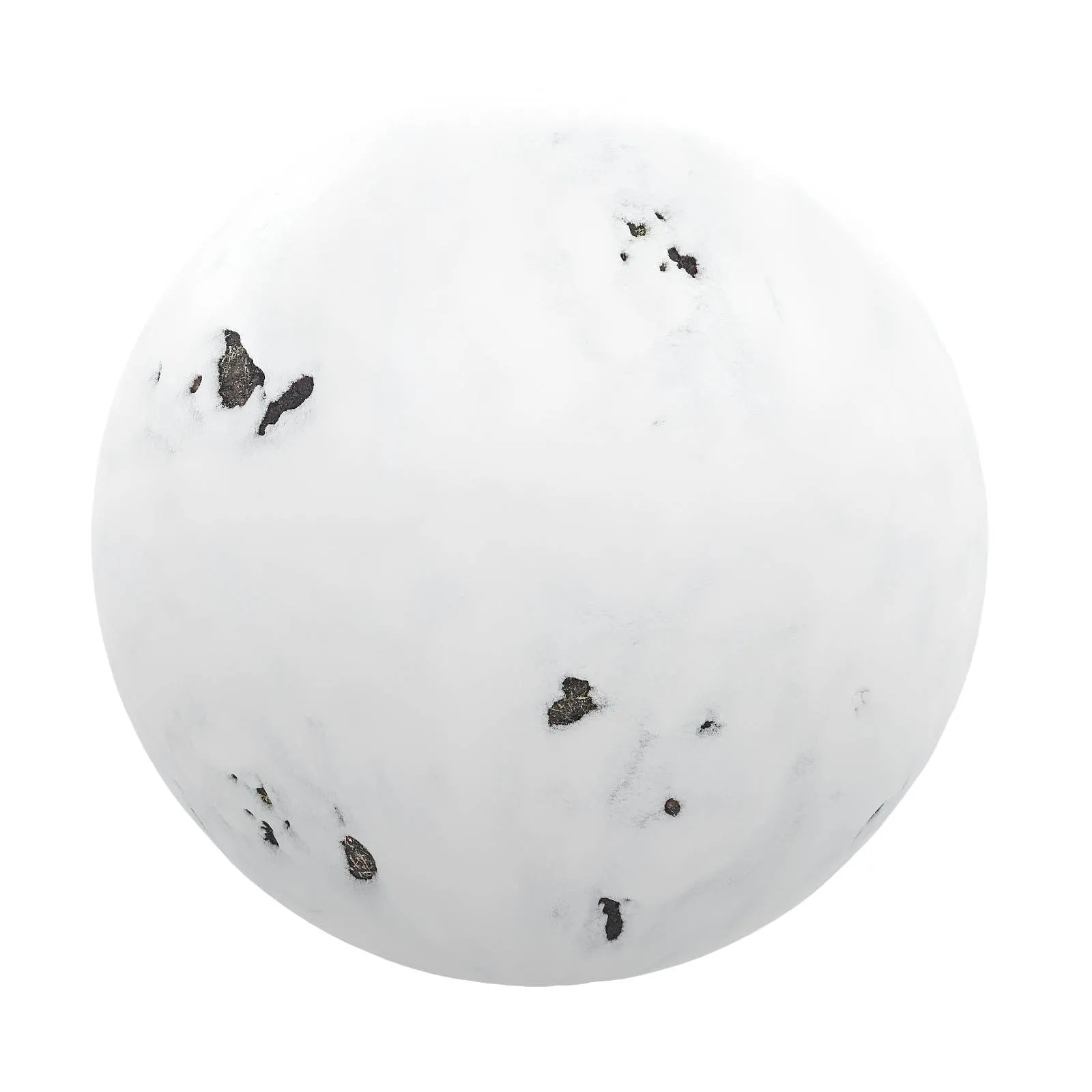 PBR CGAXIS TEXTURES – SNOW – Snow With Ground Spots 1