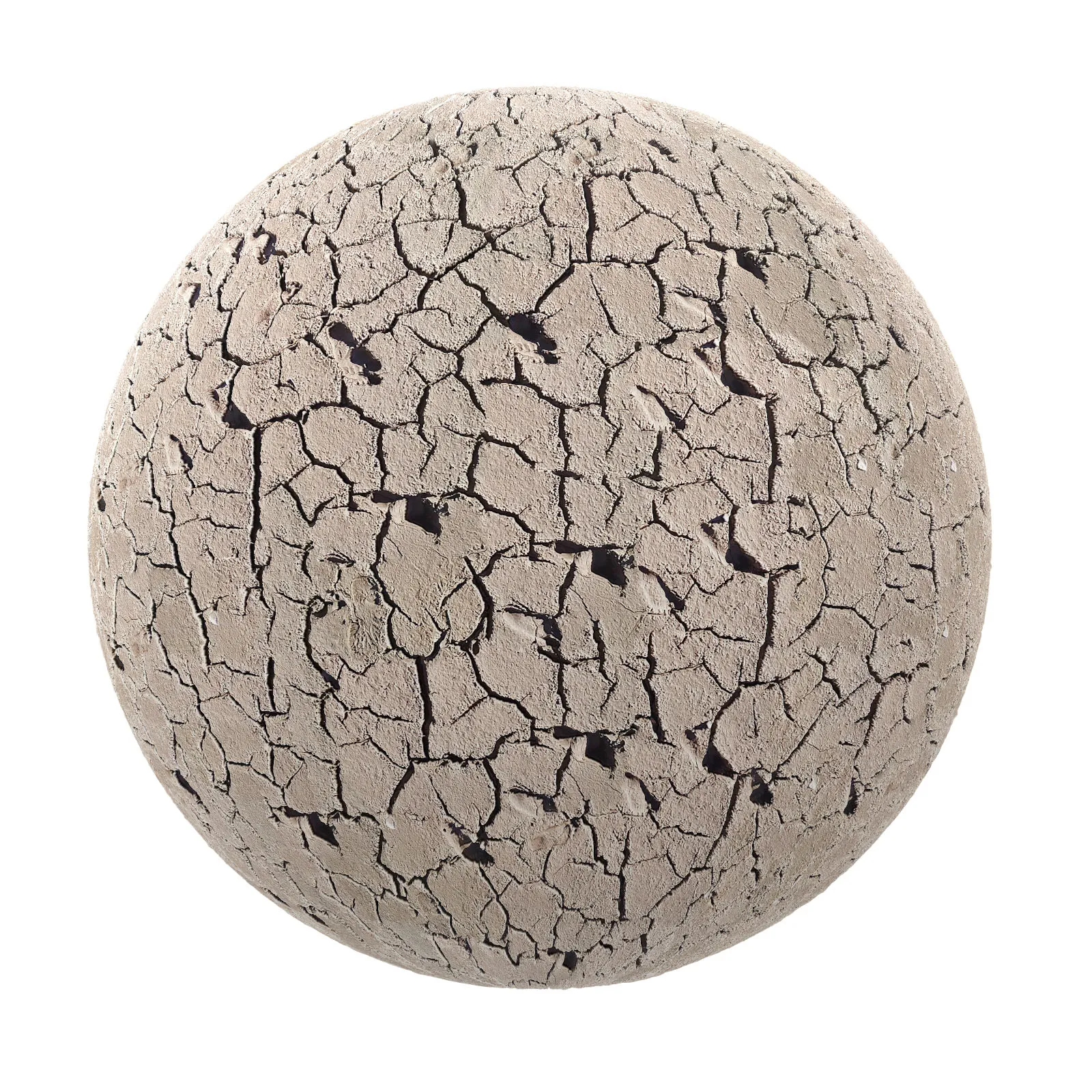 PBR CGAXIS TEXTURES – SOIL – Dry Cracked Dirt 12