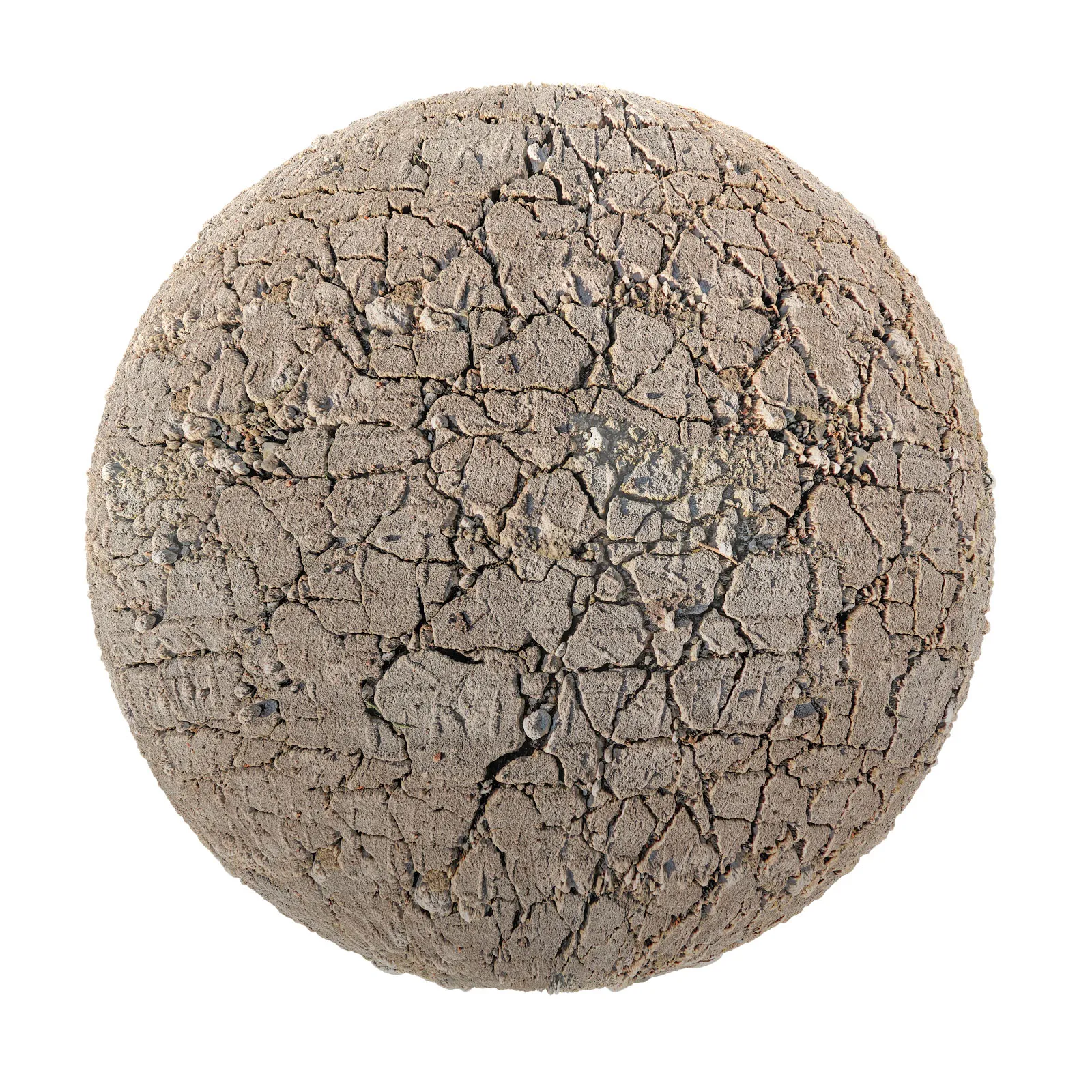 PBR CGAXIS TEXTURES – SOIL – Dry Cracked Dirt 9