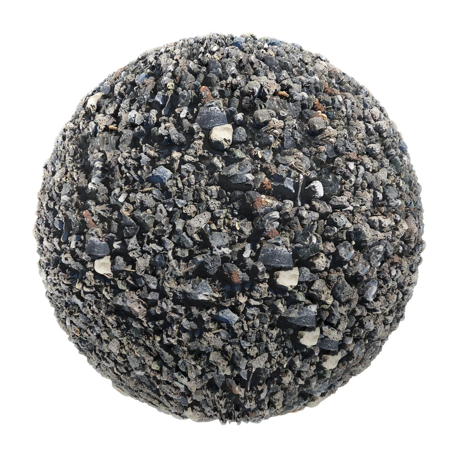 PBR CGAXIS TEXTURES – SOIL – Grey Dirt With Stones 3