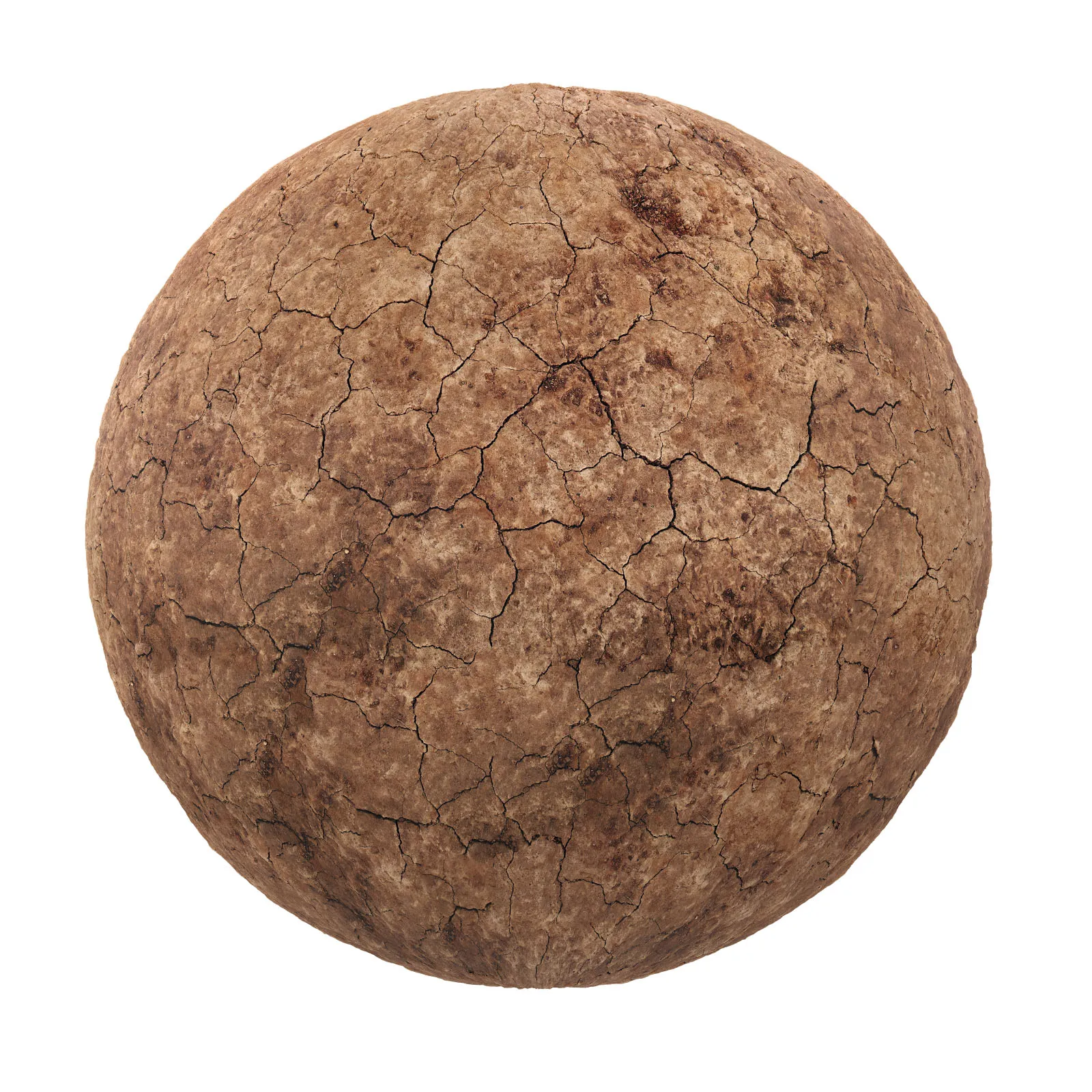 PBR CGAXIS TEXTURES – SOIL – Brown Dry Mud