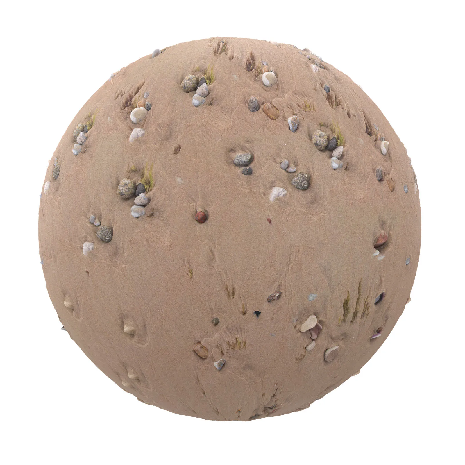 PBR CGAXIS TEXTURES – SOIL – Sand With Stones 2