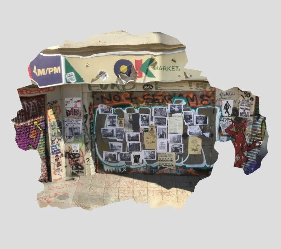 PBR Game 3D Models – 01 Cortina Baquedano Ok Market 13 Dic