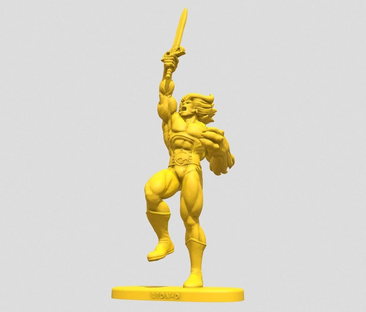 PBR Game 3D Models – 091 Thundercats Lion O