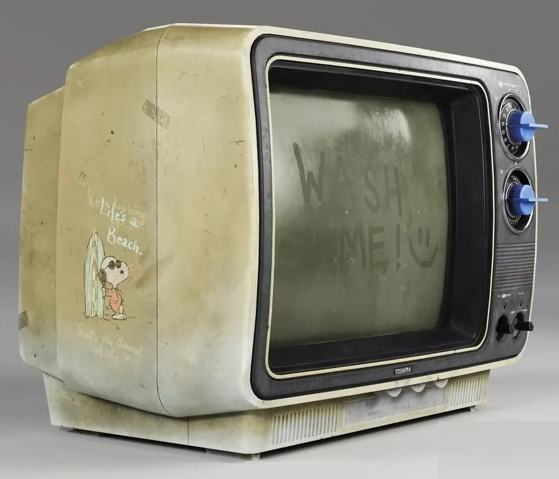 PBR Game 3D Models – 1976 Toshiba TV