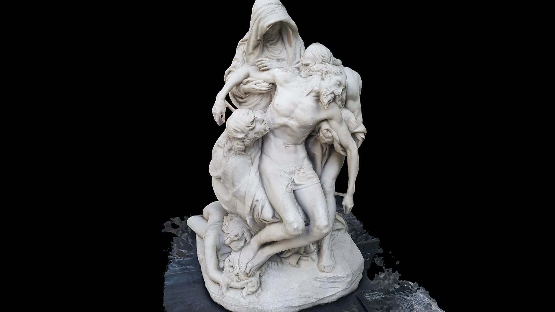 PBR Game 3D Models – 2017 08 Santiago Sculpture 4