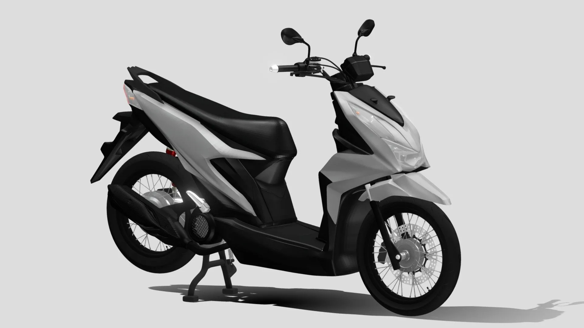 PBR Game 3D Models – 2020 Honda Beat Street