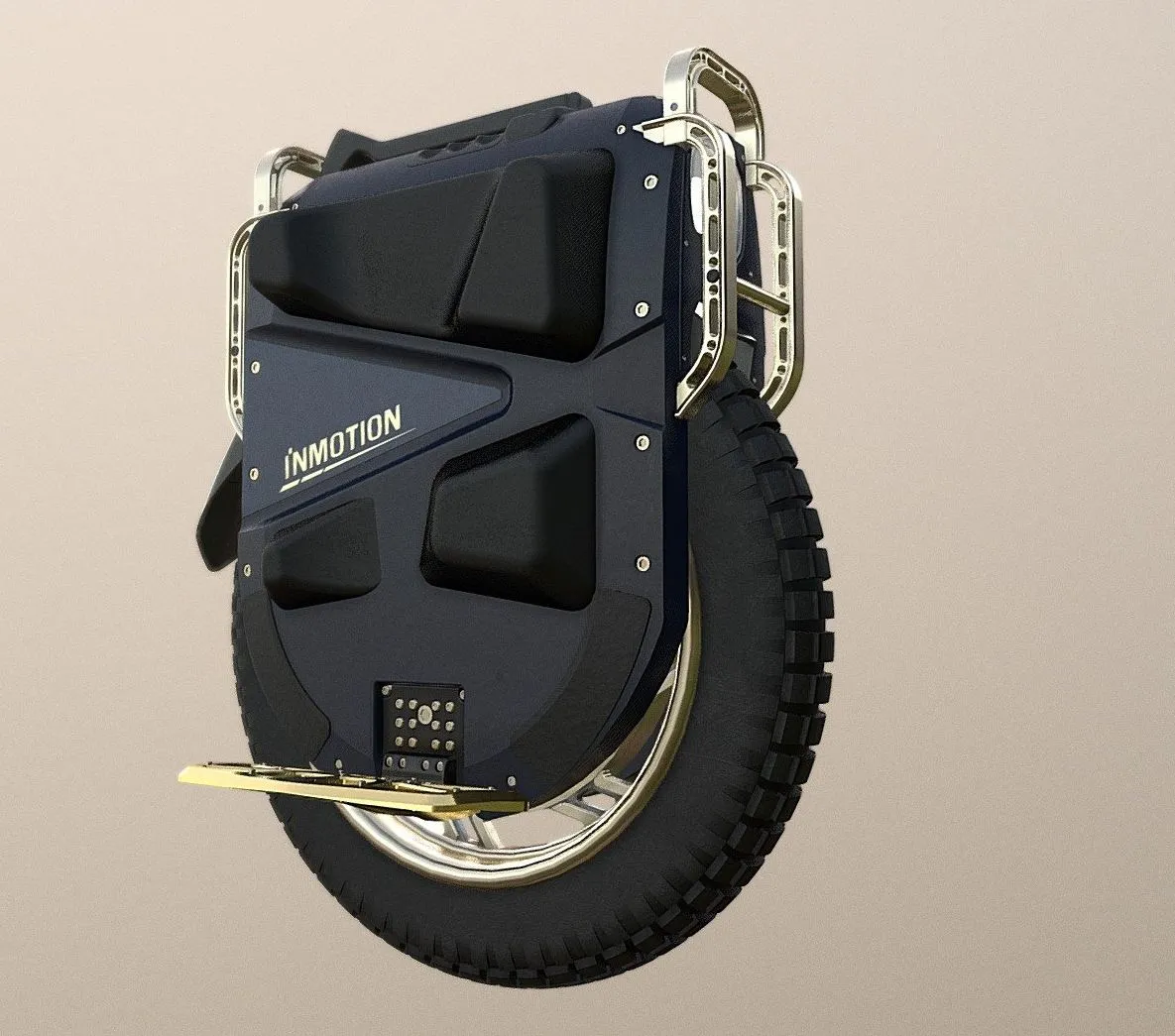 PBR Game 3D Models – 2022 Inmotion Challenger Navy Blue Gold Trim
