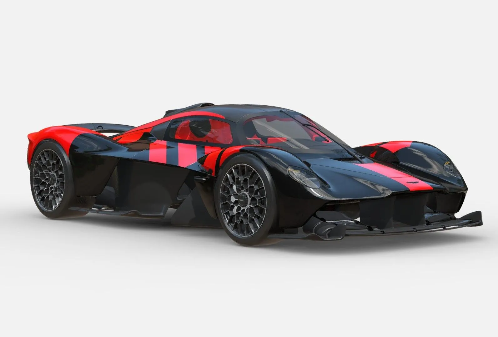 PBR Game 3D Models – 3D Model Aston Martin Valkyrie