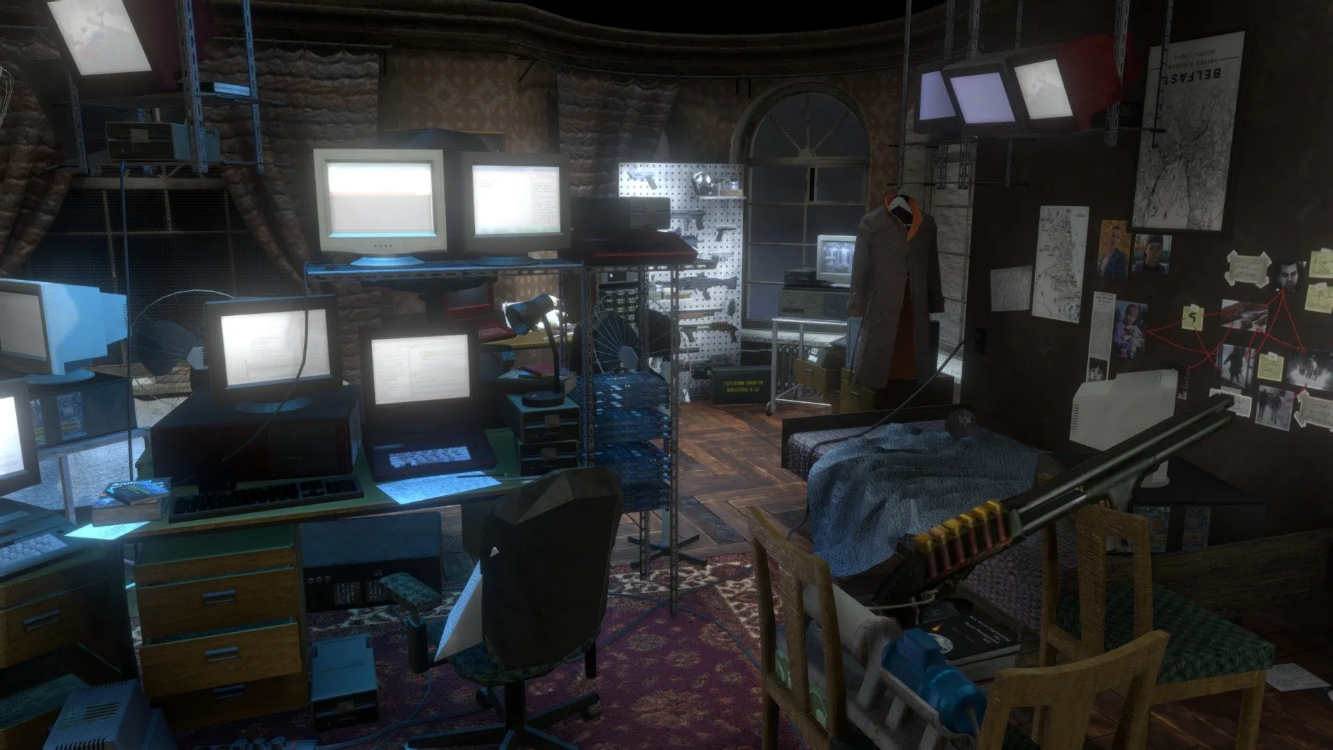 PBR Game 3D Models – Aiden Pearces Hideout