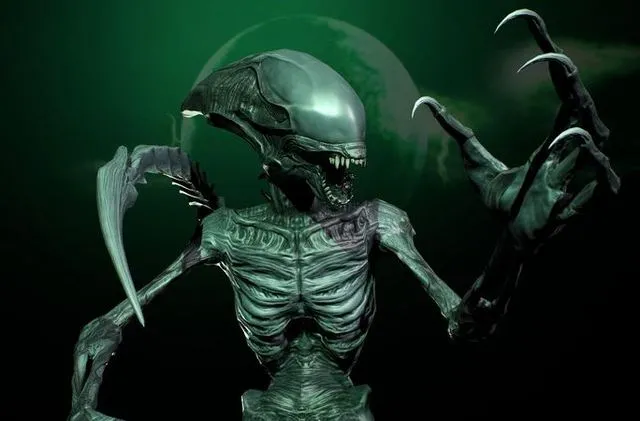 PBR Game 3D Models – ALIEN
