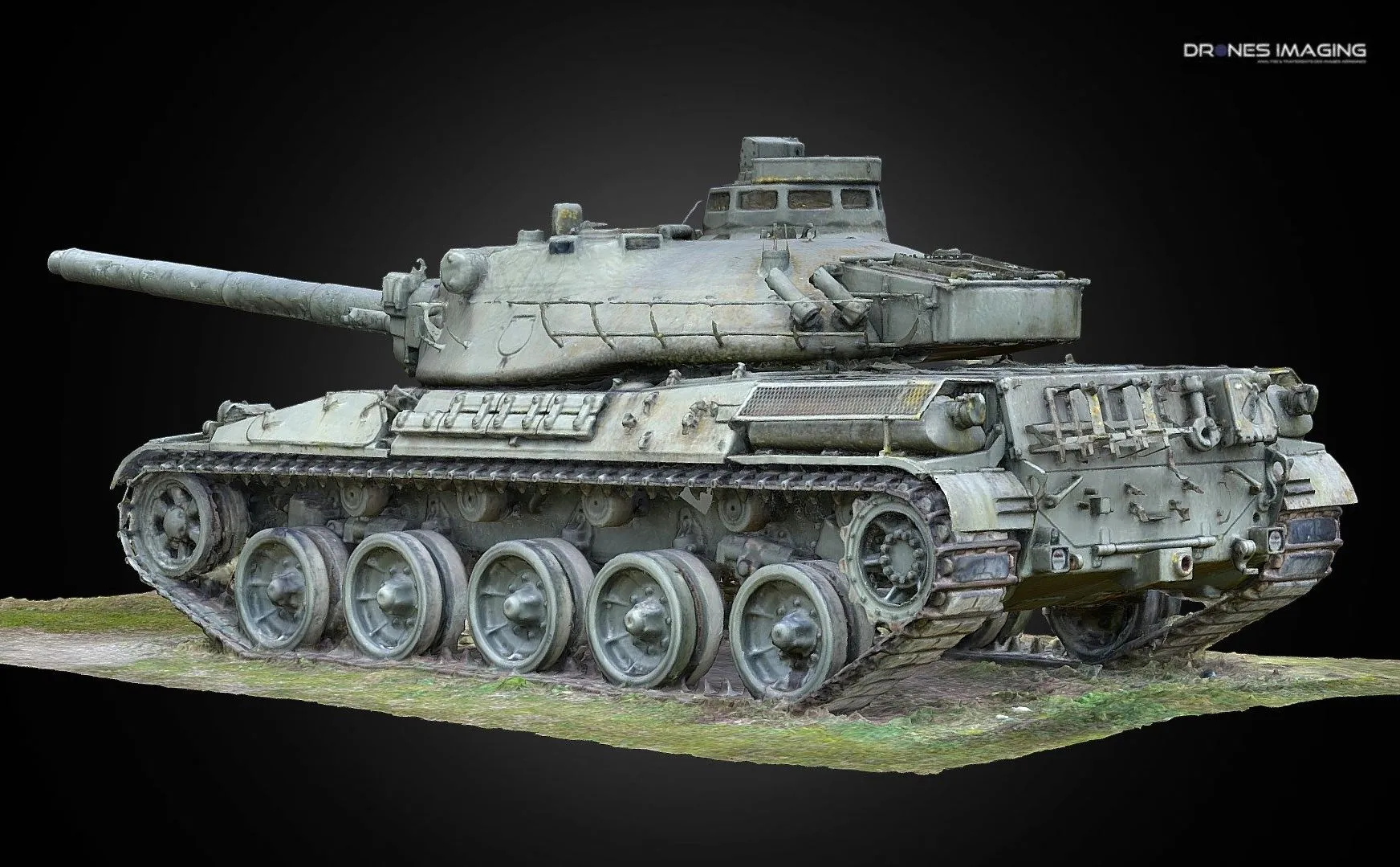 PBR Game 3D Models – Amx 30 French Army Main Battle Tank