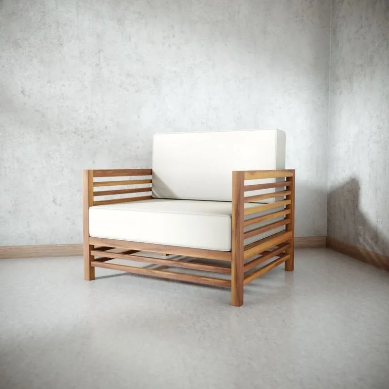 PBR Game 3D Models – Antique Outdoor Chair