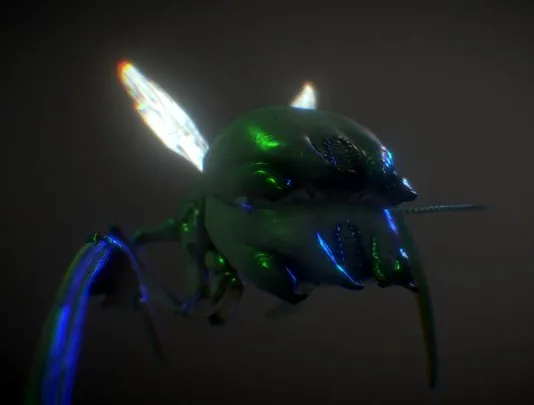 PBR Game 3D Models – Antlion Worker Rig