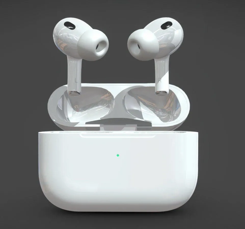 PBR Game 3D Models – Apple Airpods Pro 2Nd Generation