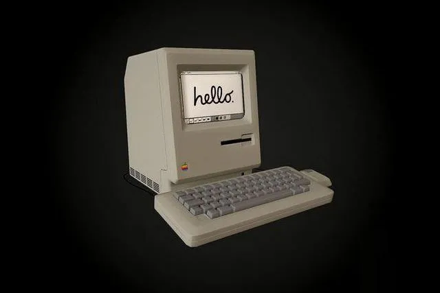 PBR Game 3D Models – Apple Macintosh 128k retro computer