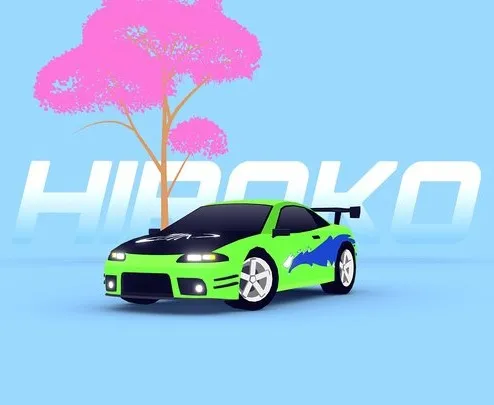 PBR Game 3D Models – ARCADE Hiroko Racing Car