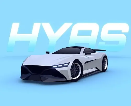 PBR Game 3D Models – ARCADE Hyas Hypercar