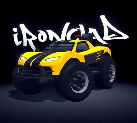 PBR Game 3D Models – ARCADE Ironclad Armored Monster Truck