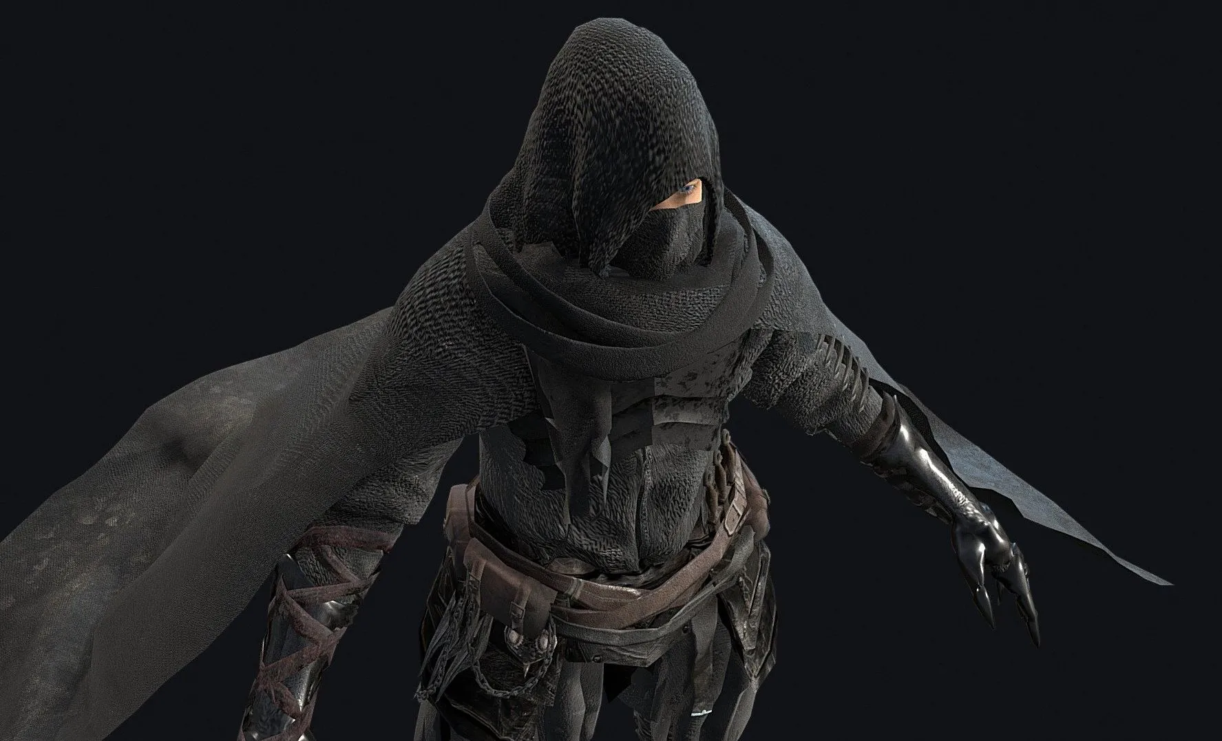 PBR Game 3D Models – Assassin