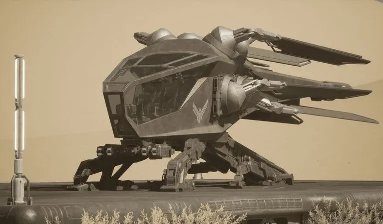 PBR Game 3D Models – Atreides Ornithopter Dune