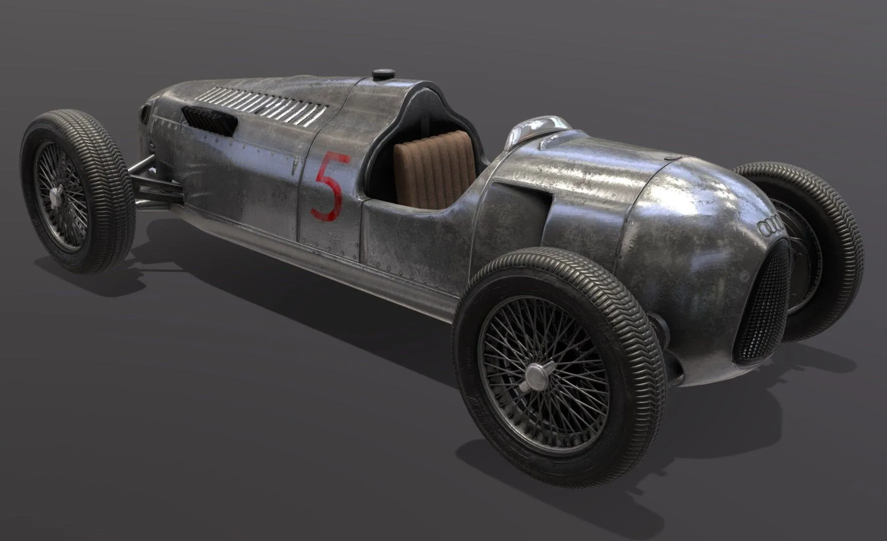 PBR Game 3D Models – Auto Union Type C