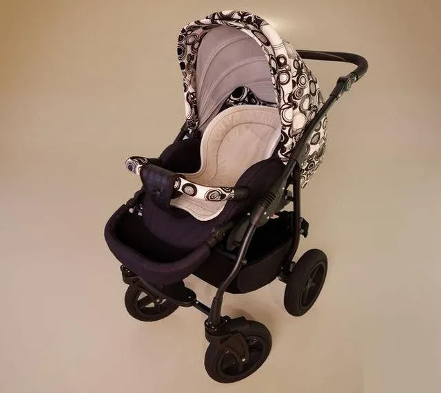 PBR Game 3D Models – Baby Stroller Pram