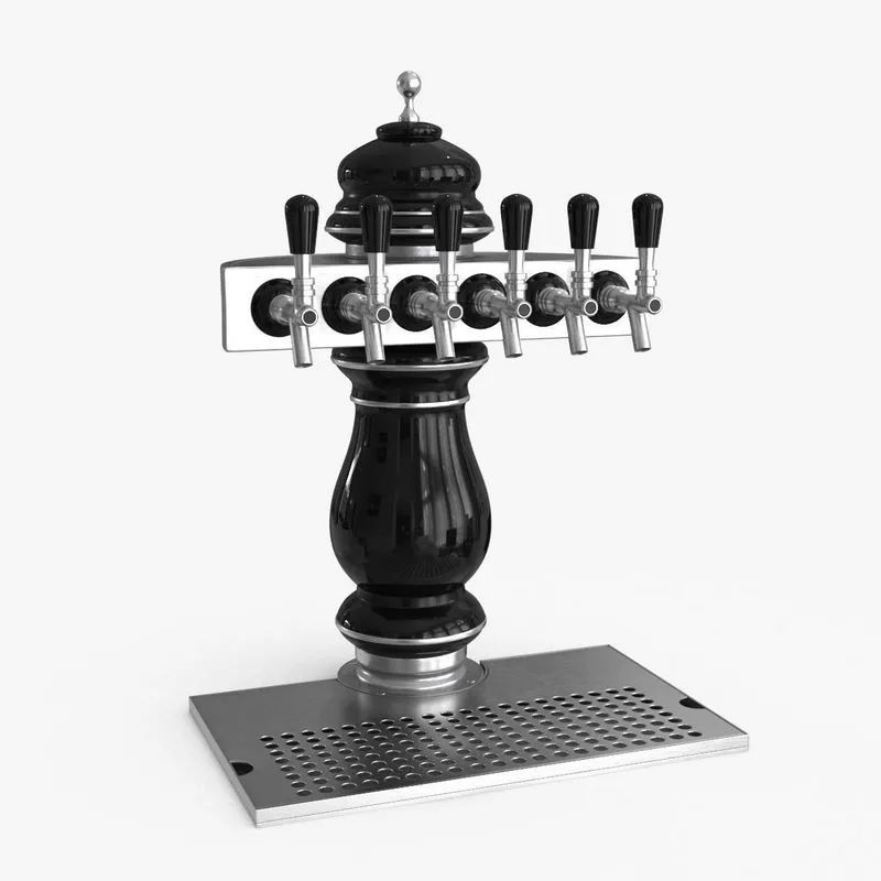 PBR Game 3D Models – Beer Dispenser Tower