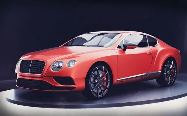 PBR Game 3D Models – Bentley Continental GT