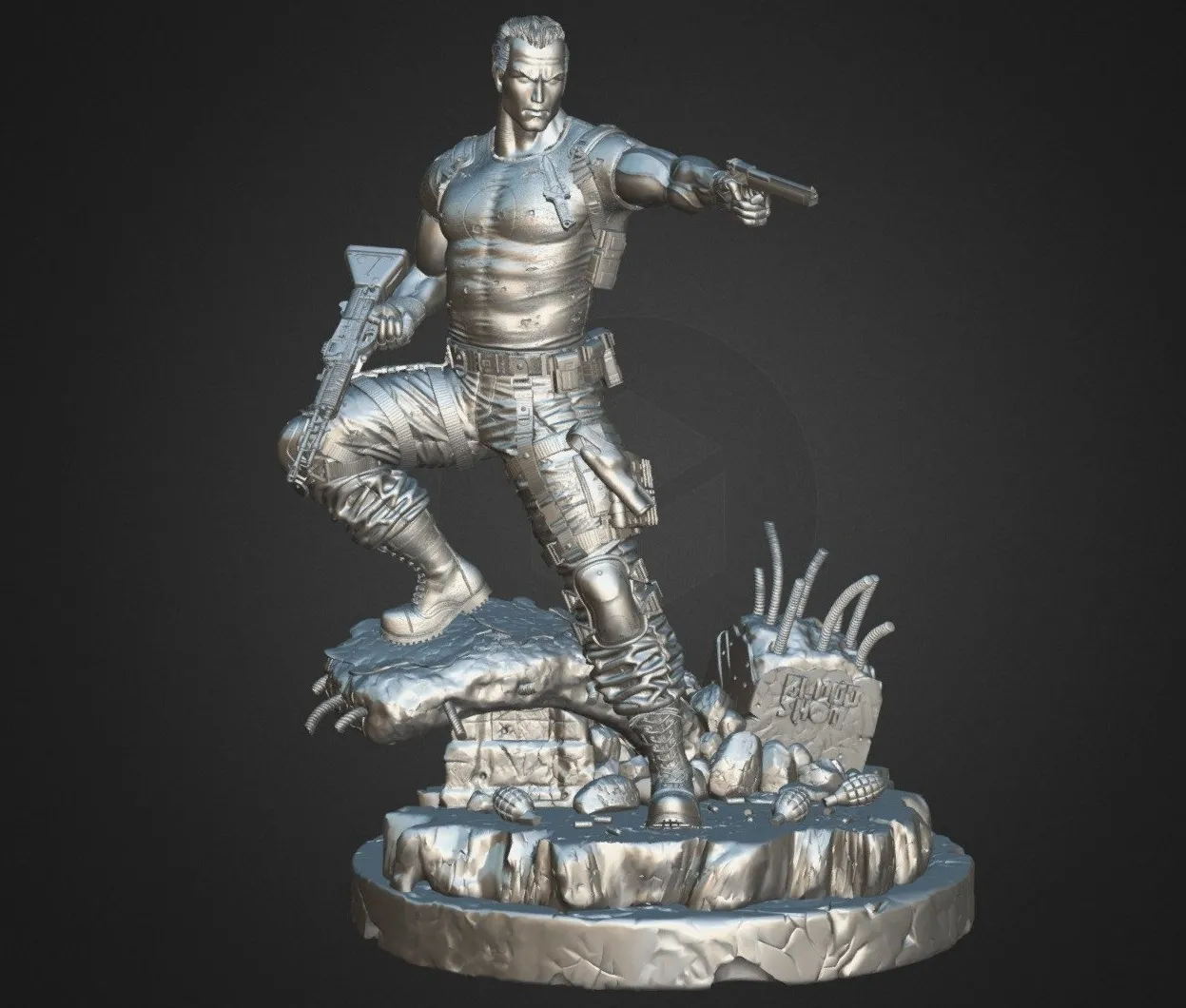 PBR Game 3D Models – Bloodshot Valiant Comics