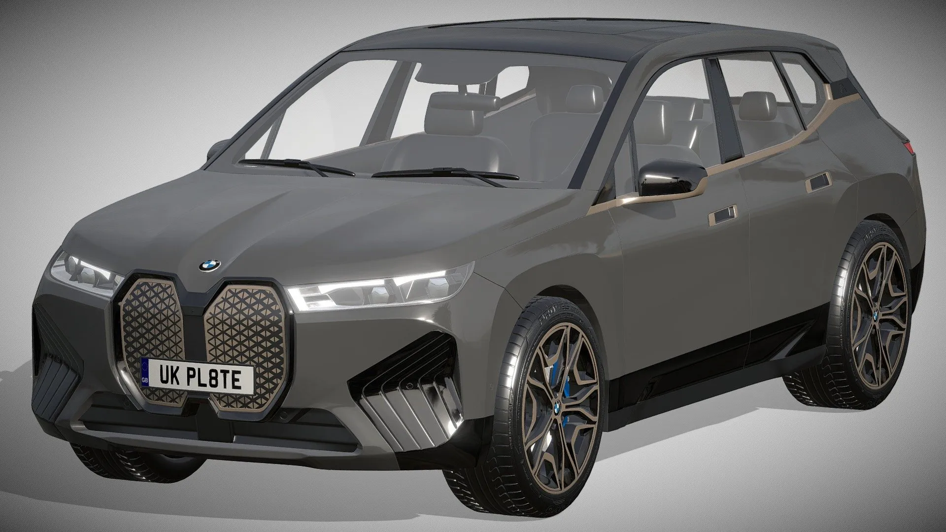PBR Game 3D Models – Bmw Ix M60