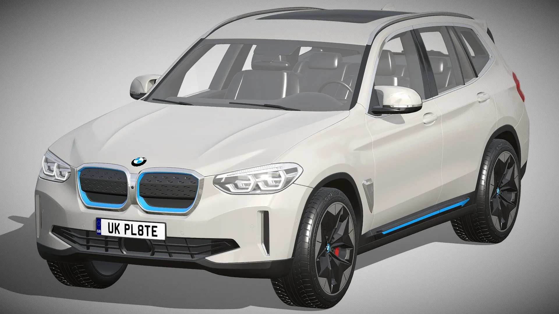 PBR Game 3D Models – Bmw Ix3