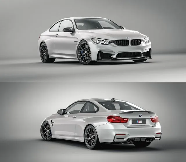PBR Game 3D Models – BMW M4 2014